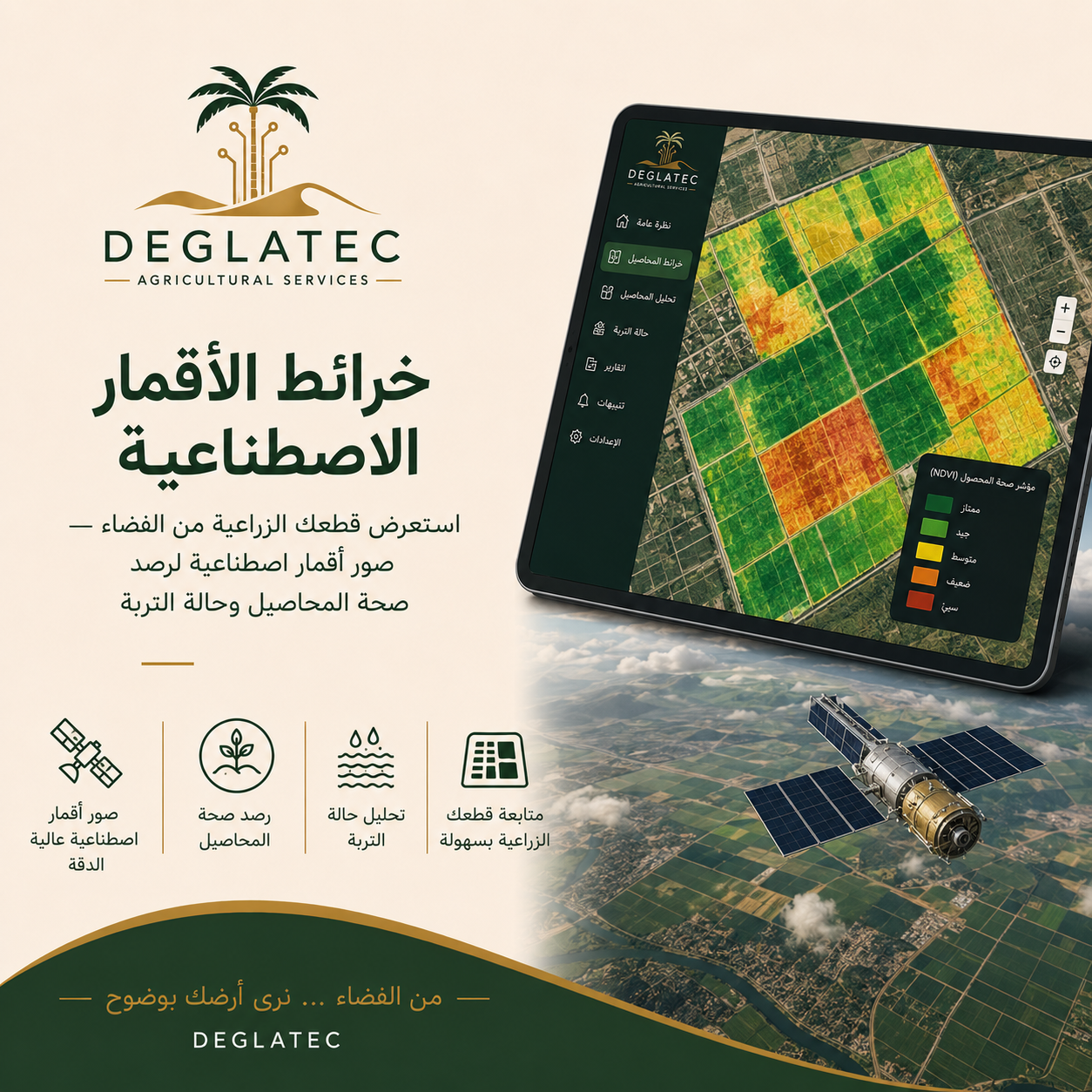 خرائط الأقمار الاصطناعية